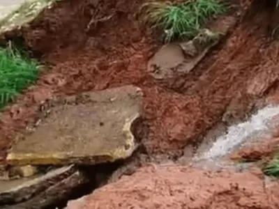 Temporal provoca agravamento de erosão em Ibitinga