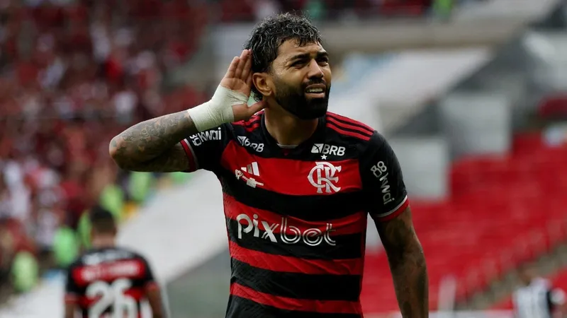 Flamengo afasta Gabigol de jogo contra Atlético-MG após declarações na final da Copa do Brasil