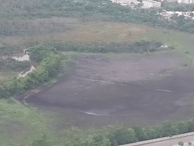 Lago do Bosque da Barra volta a secar mesmo após bombeamento de água