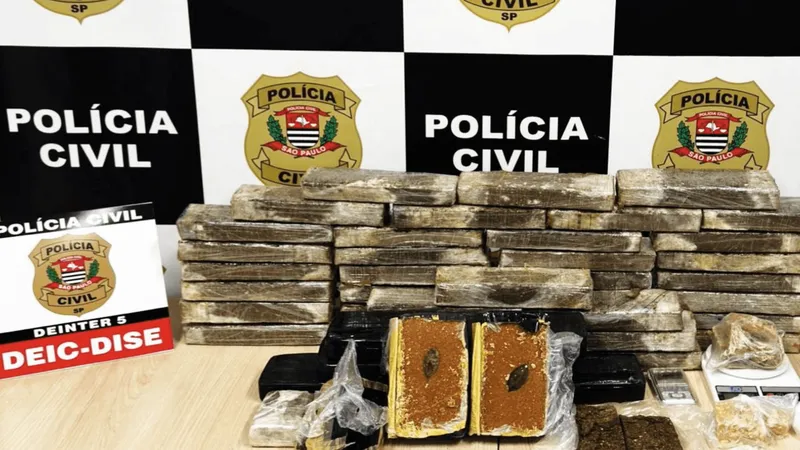 Casal é preso pela Polícia Civil por tráfico de drogas em Rio Preto