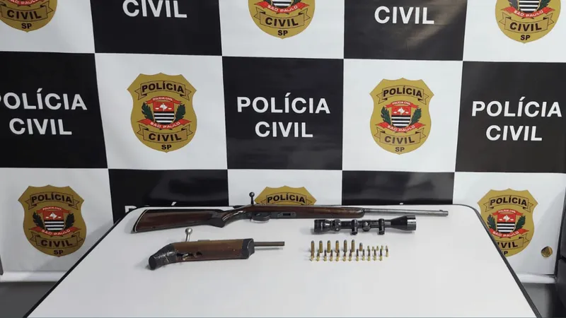 Polícia Civil prende homem por posse ilegal de armas em Campinas