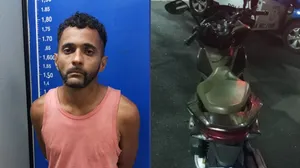 Preso por roubo de moto, homem alega que a encontrou e procurava viatura para devolvê-la