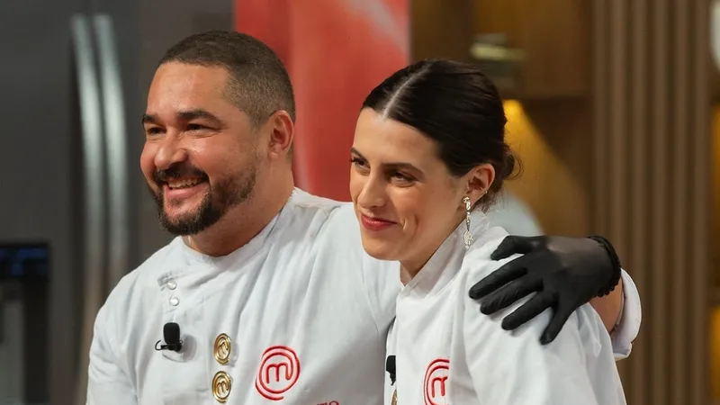 Giorgia e José Roberto preparam menu autoral completo na grande final do MasterChef