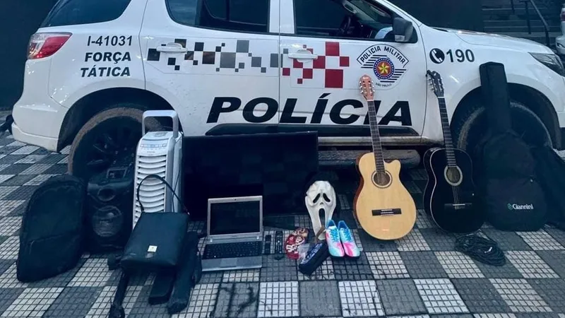 Homem é preso em flagrante por receptação de produtos roubados em Jacareí