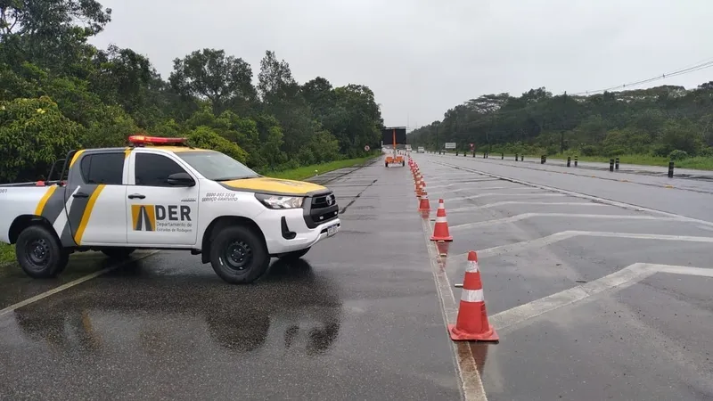 DER-SP intensifica monitoramento em rodovias da RM Vale devido aos alertas de chuvas fortes