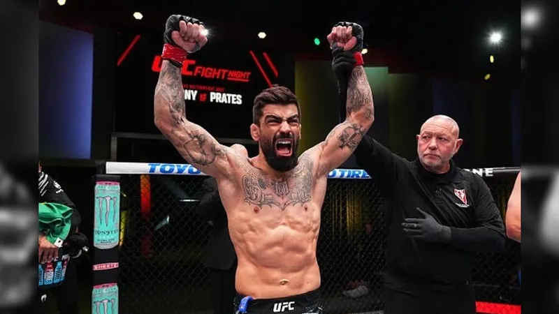 UFC Vegas 100: Elizeu Capoeira vence com nocaute avassalador e encerra jejum no Ultimate