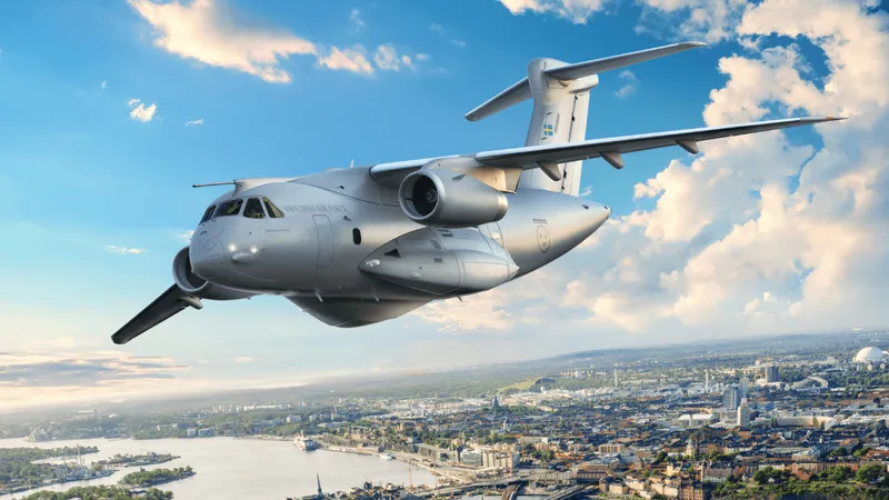 Suécia escolhe Embraer C-390 como novo avião militar de transporte tático