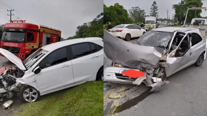 Casal bate o carro ao tentar fugir de motel sem pagar