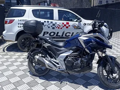 Adolescente é detido pela Polícia Militar com motocicleta roubada em Jacareí