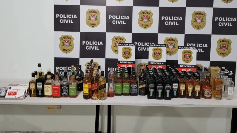 Polícia descobre depósito de bebidas falsificadas em Jaú