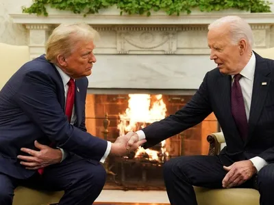 Biden recebe Trump para dar início a transição e republicano diz que mudança será pacífica