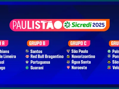 Sorteio de grupos do Paulistão 2025 garante Dérbi na próxima temporada