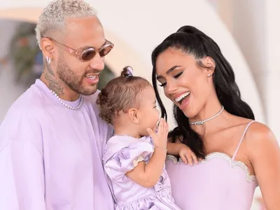 Filha de Neymar usa dois vestidos de grife em festa de um ano