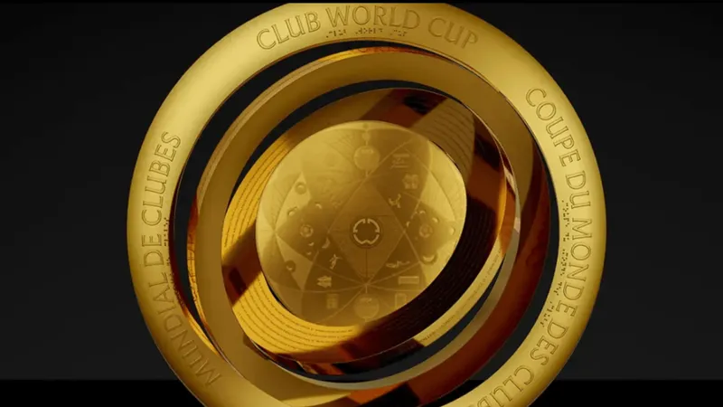 Fifa divulga taça do Super Mundial de clubes, com referências ao "disco dourado" da "Voyager"