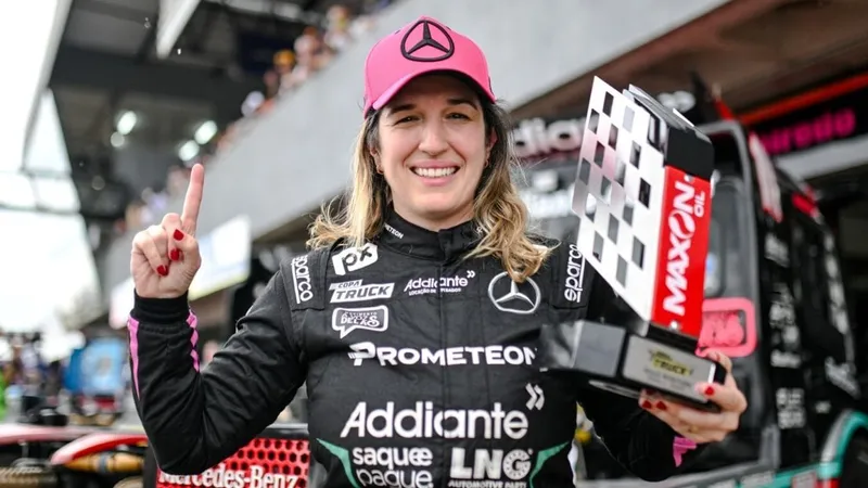 Bia Figueiredo se torna a primeira mulher a ser campeã da Copa Truck