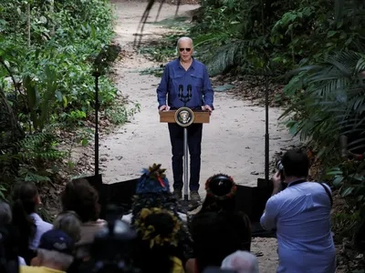 Biden diz que Amazônia é “pulmão do mundo” e que trabalha para evitar o desmatamento até 2030