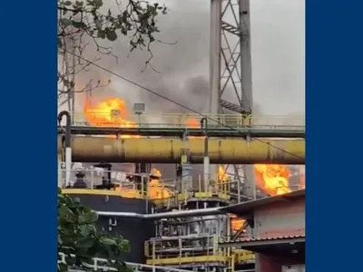 Explosão em usina assusta moradores em Vitória, no Espírito Santo