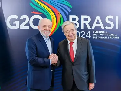 Líderes mundiais chegam ao Brasil para cúpula do G20