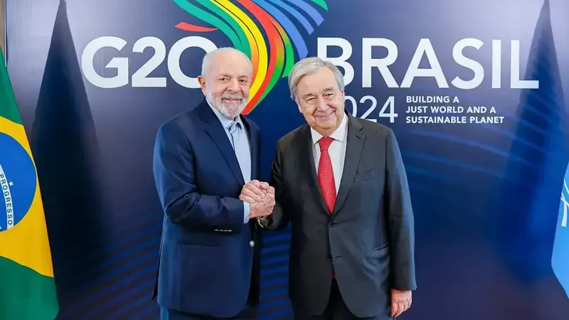 Líderes mundiais chegam ao Brasil para cúpula do G20