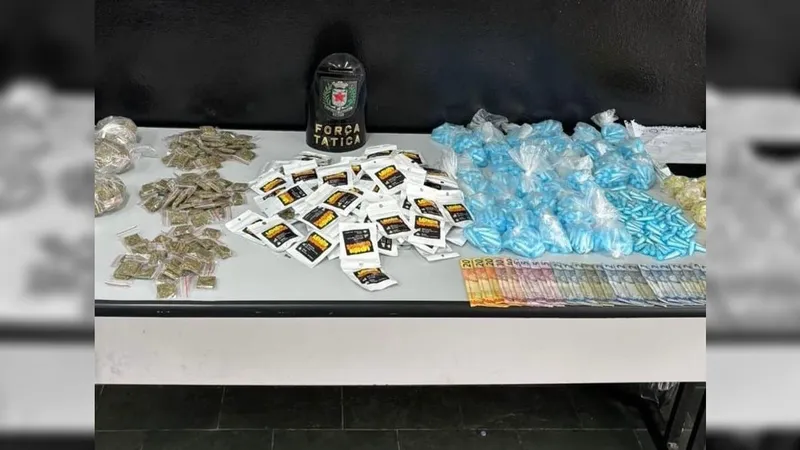 PM apreende drogas e prende suspeito de tráfico em Campinas