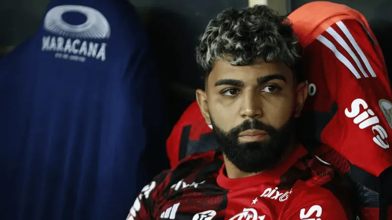 Gabigol segue afastado pela diretoria e não enfrenta o Cuiabá pelo Brasileirão