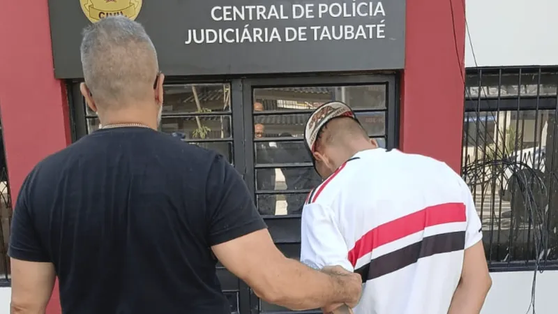 Homem suspeito de cometer triplo homicídio em uma adega é preso em Taubaté