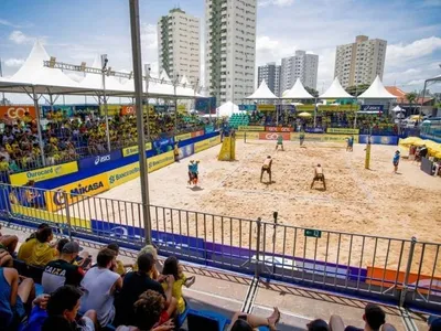 Praia de Copacabana vai receber a última etapa do Circuito Brasileiro de Vôlei de Praia