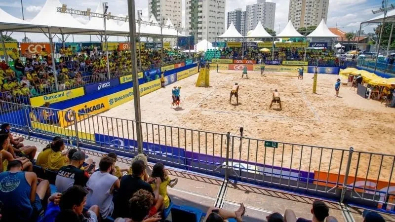 Praia de Copacabana vai receber a última etapa do Circuito Brasileiro de Vôlei de Praia