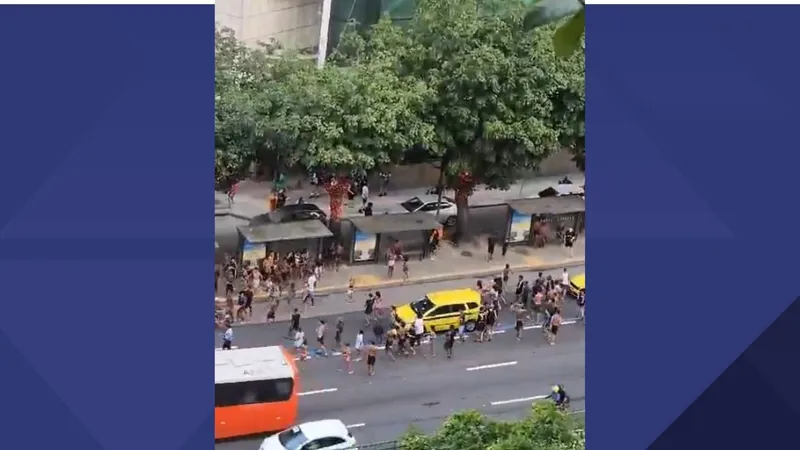 Após perseguição, adolescentes suspeitos de roubo são presos em Botafogo, na Zona Sul do Rio