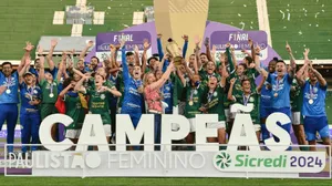 No Brinco, Palmeiras é campeão do Paulistão Feminino em cima do Corinthians