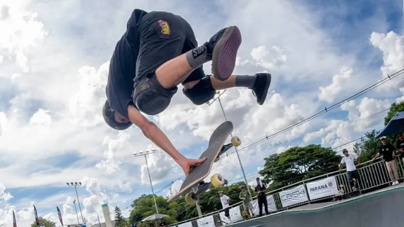 Rafael Tomé Brilha no Circuito Brasileiro de Skate Park 2024