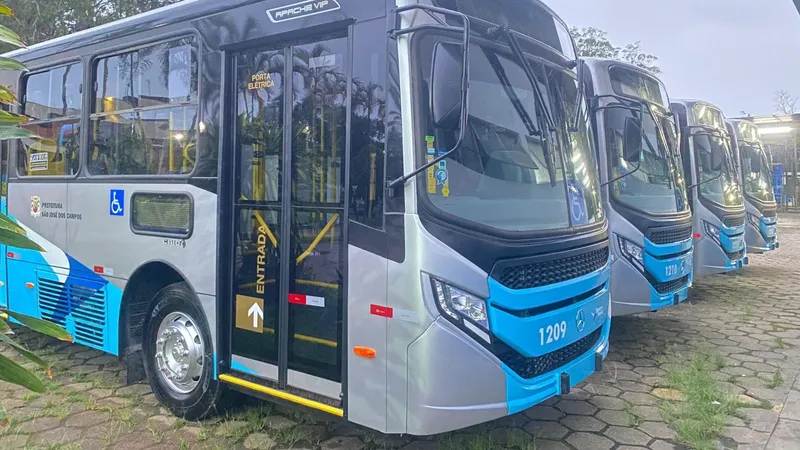 São José dos Campos amplia frota de ônibus aumentando número de viagens