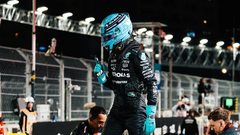 Russell larga da pole em Vegas e Franco Colapinto é dúvida para Williams