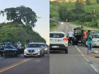 Tentativa de ultrapassagem causa acidente e deixa um ferido em São João da Boa Vista