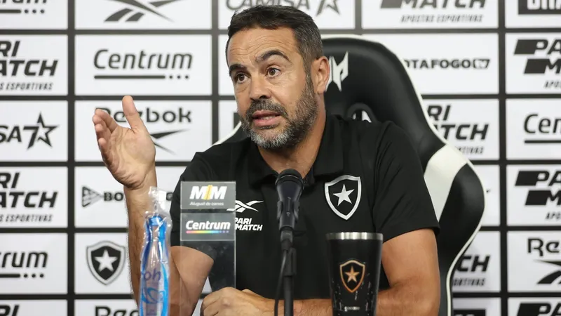 Artur Jorge vê Botafogo vivo, mas alerta: "Não é o momento de relaxar"