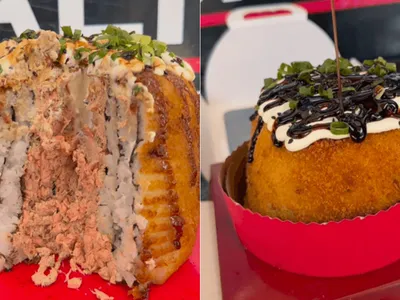 "Sushitone": combinação de panetone com sushi viraliza nas redes sociais