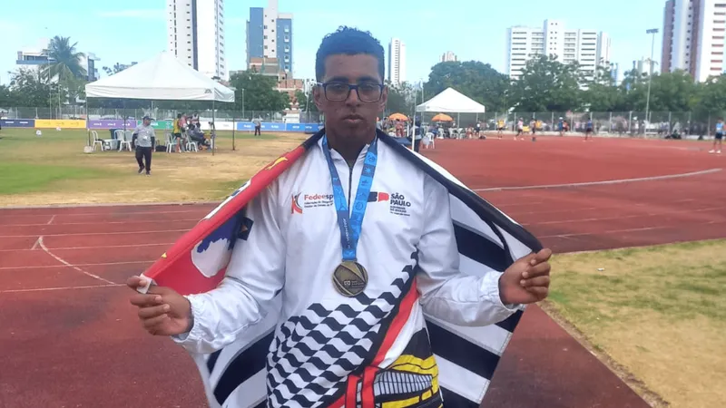 Atleta de Marília conquista medalha de ouro nos Jogos da Juventude