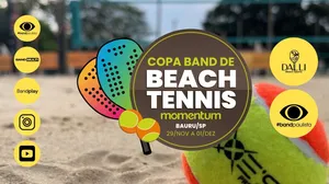 Copa Band de Beach Tennis Momentum etapa Bauru começa na sexta-feira (29)