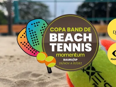 Copa Band de Beach Tennis Momentum etapa Bauru começa na sexta-feira (29)