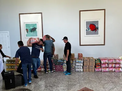 Fundo Social de Prudente recebe 1,3 mil quilos de alimentos