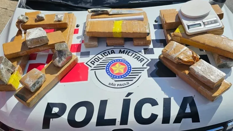 Homem é preso com 16kg de maconha em Jacareí