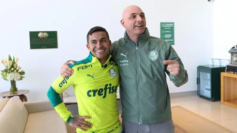 Dudu diz que Galiotte foi 'melhor presidente' do Palmeiras: 'Respeitou torcedores e jogadores'