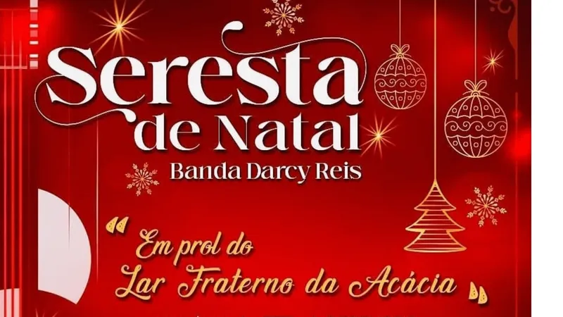 Seresta especial de natal é destaque em Jacareí na próxima quinta-feira (5)