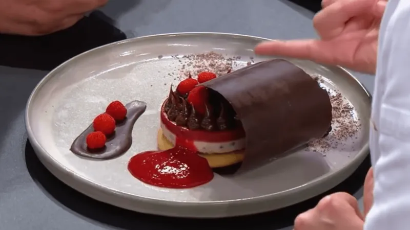 Escultura, prato salgado e mais: provas em que o chocolate foi protagonista no MasterChef