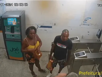 Casal é preso após agredir, xingar e morder barriga de funcionário da Mobi-Rio