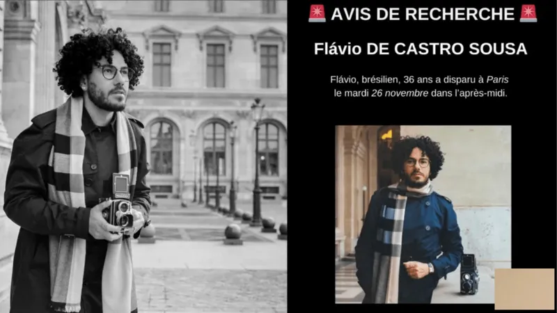 Corpo de fotógrafo brasileiro desaparecido em Paris é encontrado no Rio Sena