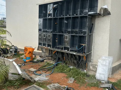 Polícia Militar prende dois homens suspeitos de furtar fiação em obra de condomínio em Limeira