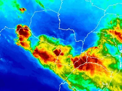 Paraná tem alerta de tempestades para esta segunda-feira (2)