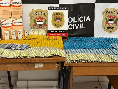 Homem é preso por falsificação e adulteração de medicamentos em Marília