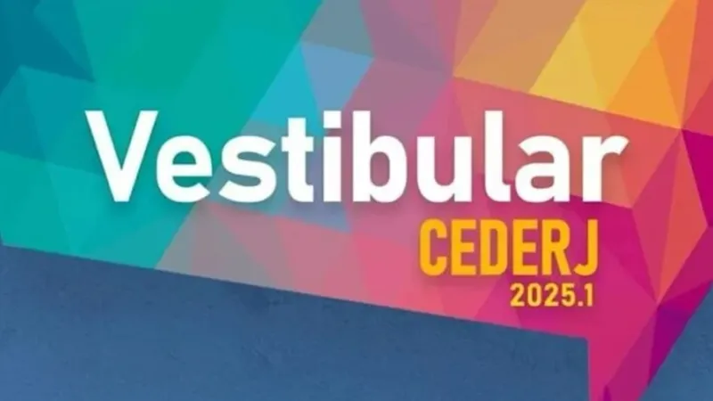 Inscrições do Vestibular Cederj 2025 encerram nesta quarta-feira